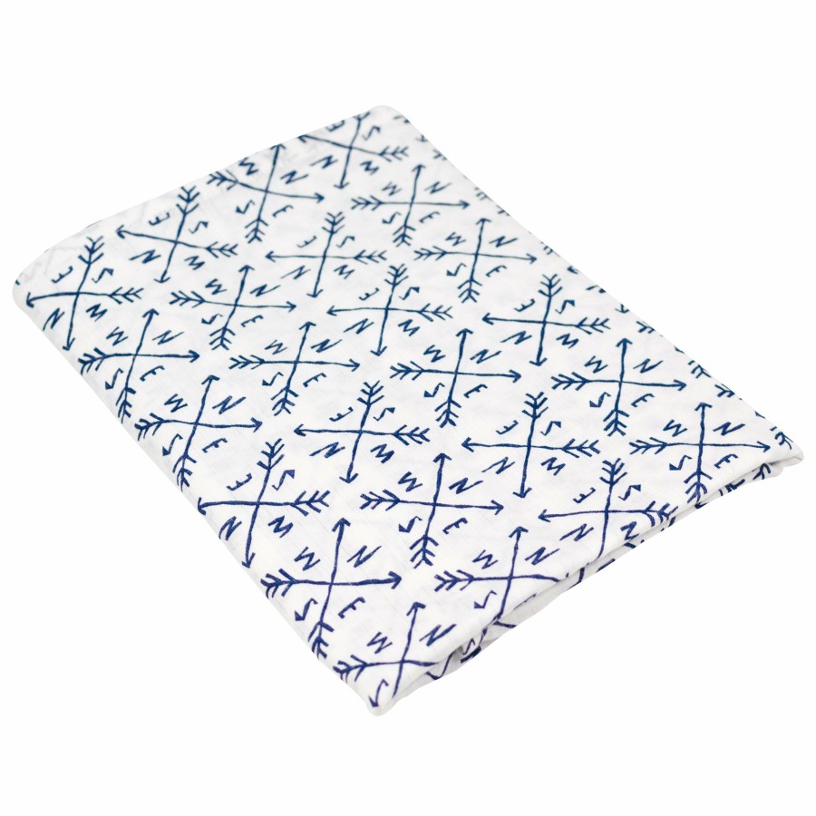 Bedding Honest Baby Clothing | 2-Pack Organic Cotton Swaddle Blankets Compass