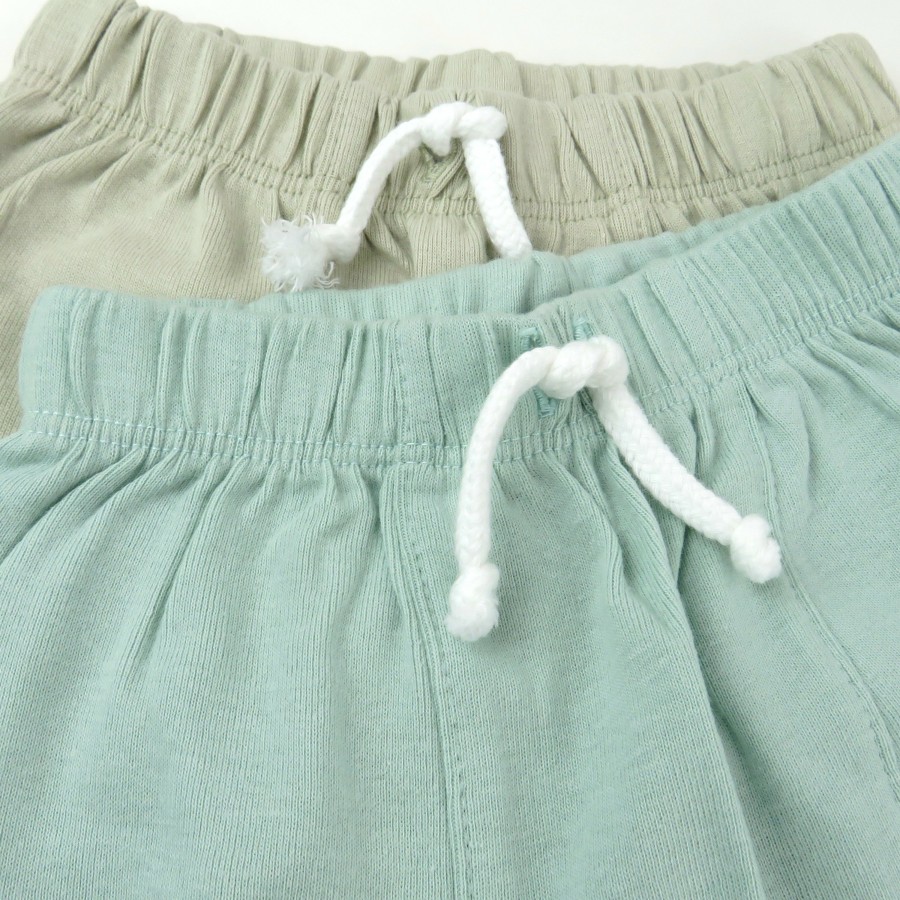 Baby (0-24M) Honest Baby Clothing | 2-Pack Organic Cotton Honest Pants Sage Ombre