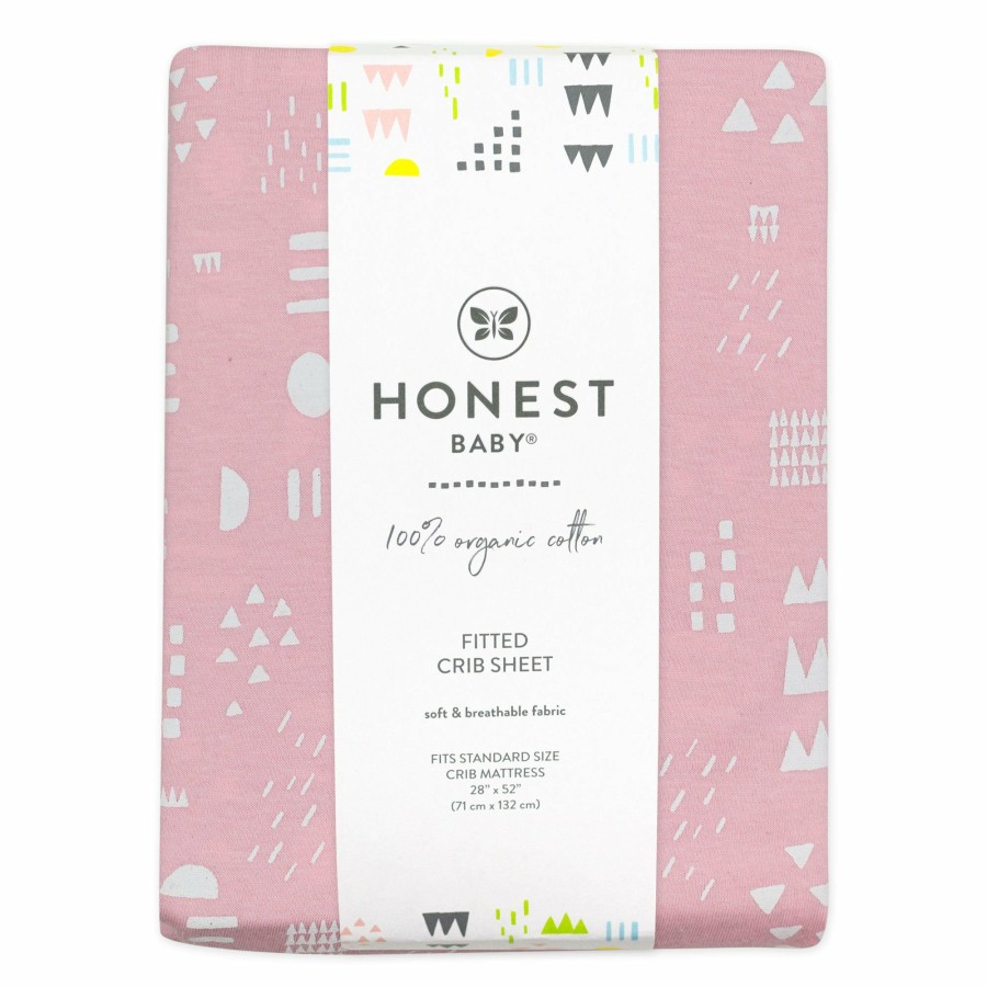 Bedding Honest Baby Clothing | Organic Cotton Fitted Crib Sheet