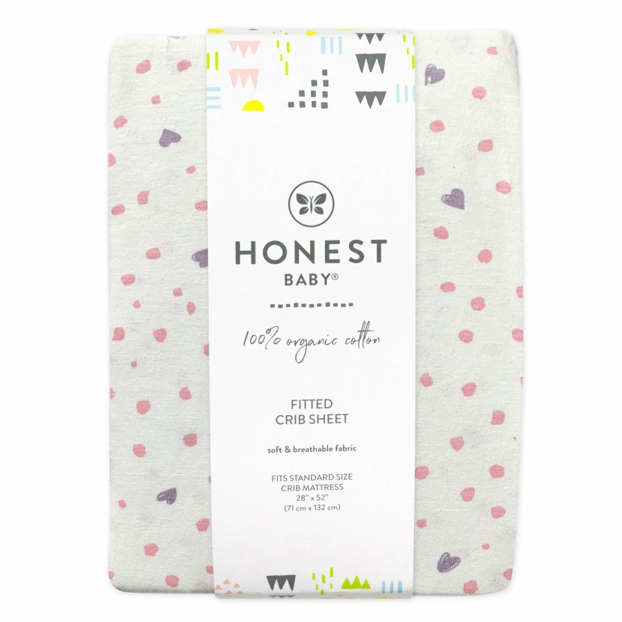 Bedding Honest Baby Clothing | Organic Cotton Fitted Crib Sheet