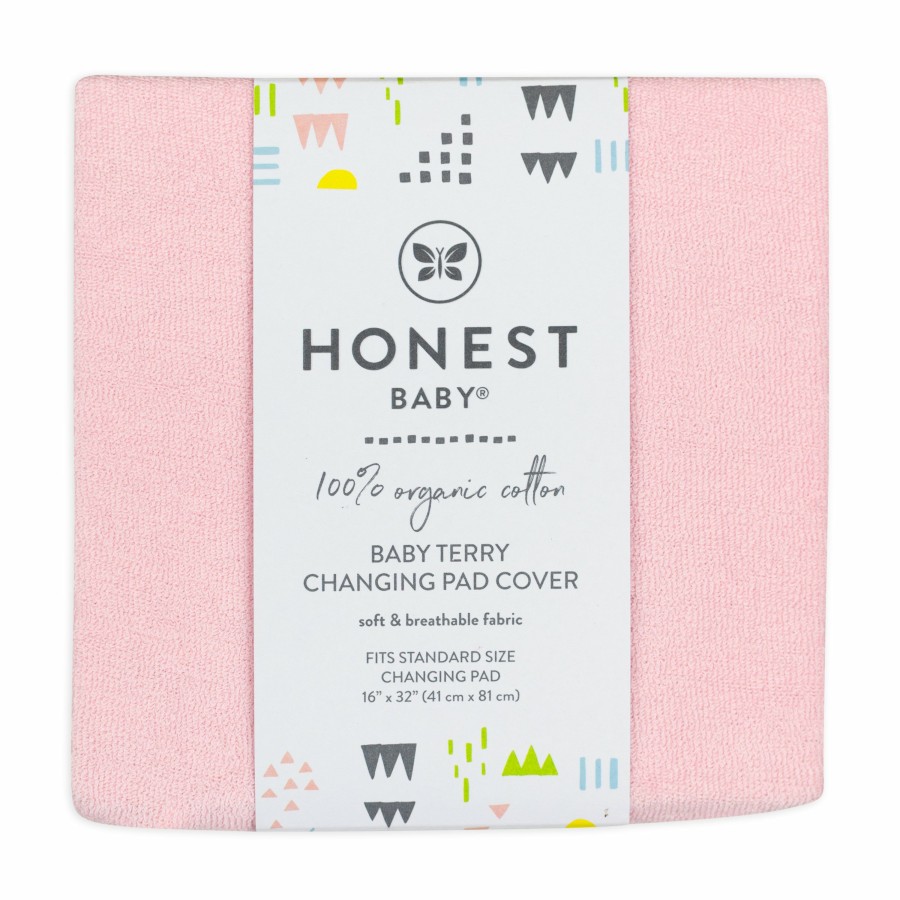 Bedding Honest Baby Clothing | Organic Cotton Baby Terry Changing Pad Cover