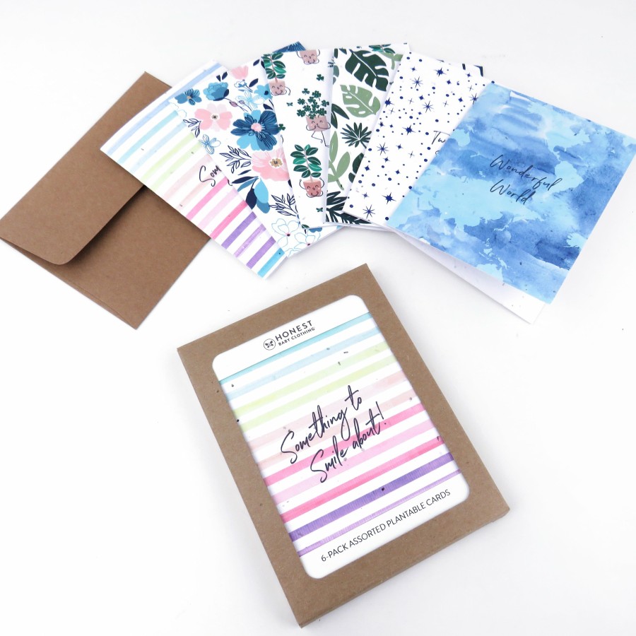 Rainbow Honest Baby Clothing | 6-Pack Plantable Note Cards