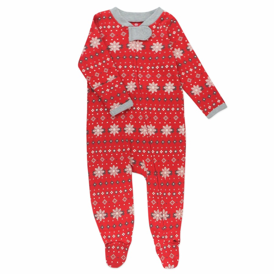 Baby (0-24M) Honest Baby Clothing | Organic Cotton Holiday Sleep & Play Fair Isle Holiday