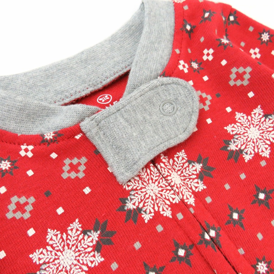 Baby (0-24M) Honest Baby Clothing | Organic Cotton Holiday Sleep & Play Fair Isle Holiday