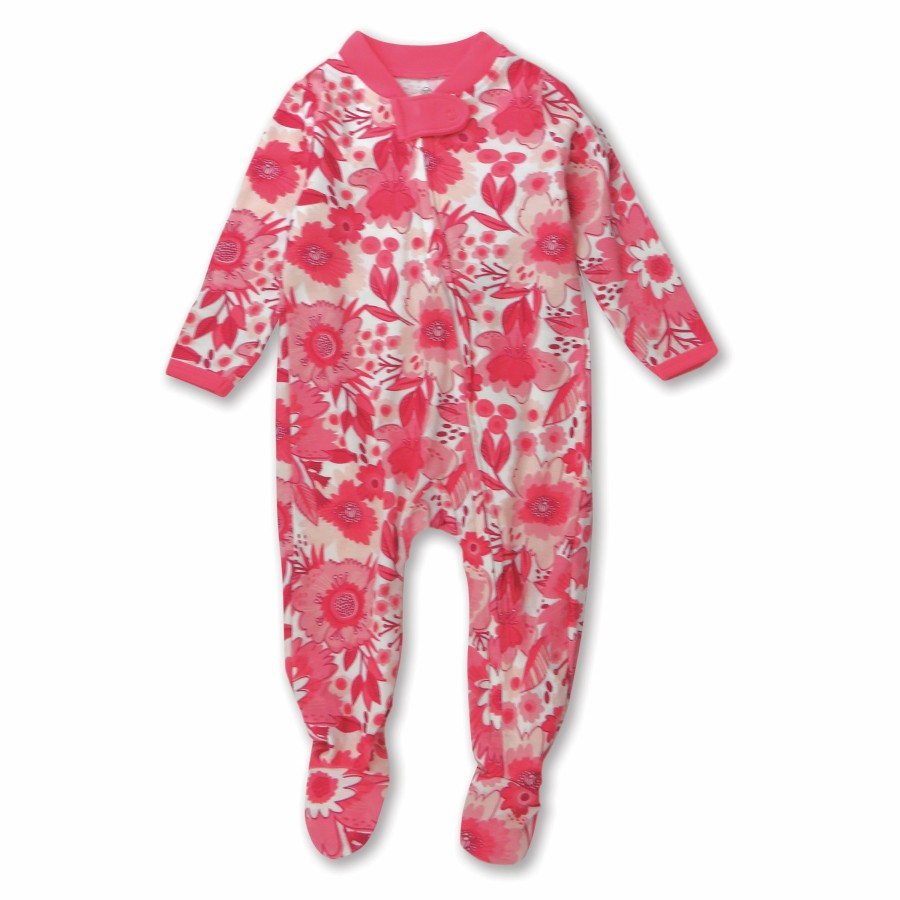 Baby (0-24M) Honest Baby Clothing | Organic Cotton Sleep & Play Jumbo English Garden