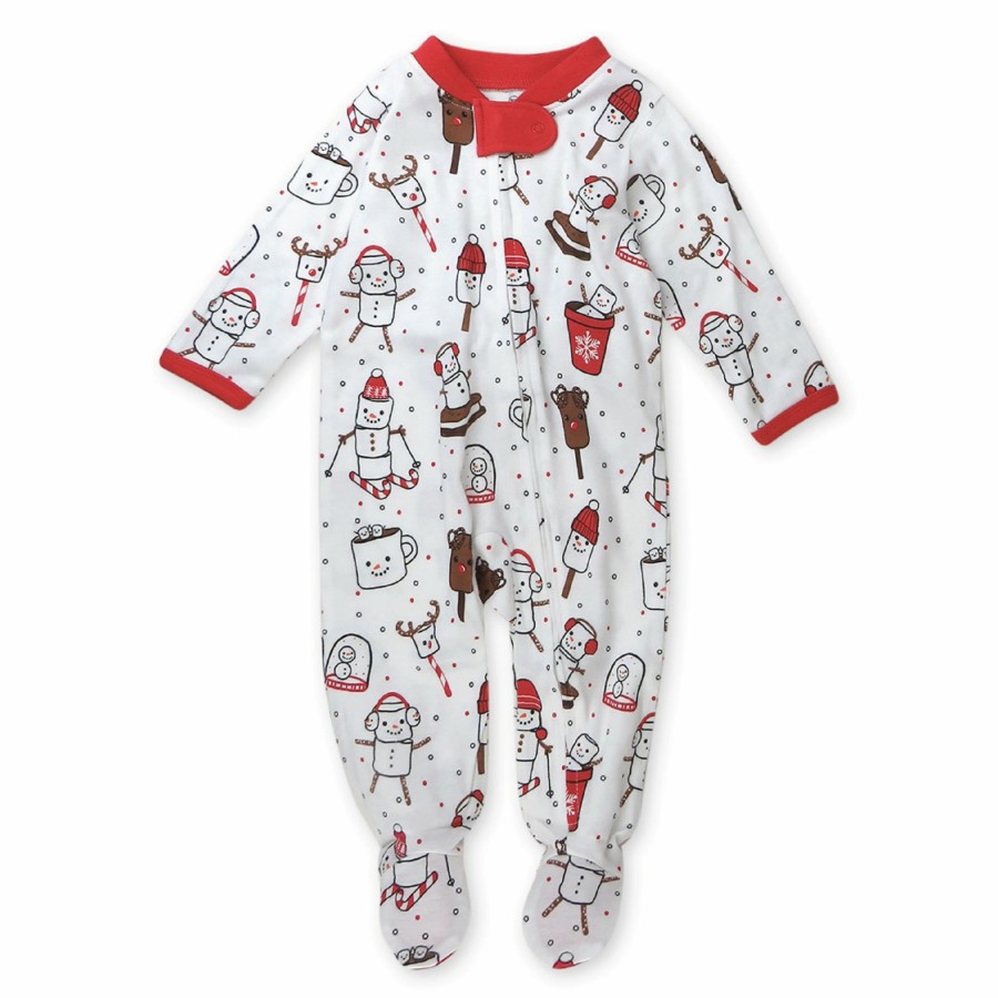 Baby (0-24M) Honest Baby Clothing | Organic Cotton Holiday Sleep & Play Ooie Gooie Holiday