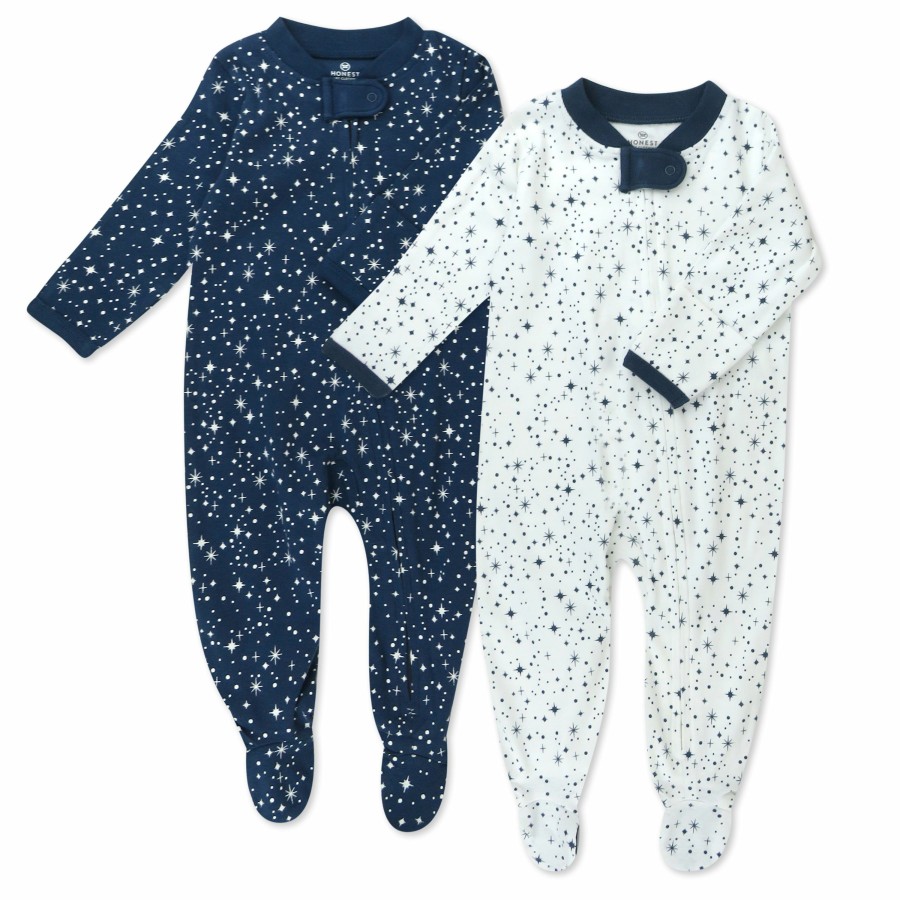 Baby (0-24M) Honest Baby Clothing | 2-Pack Organic Cotton Sleep & Plays