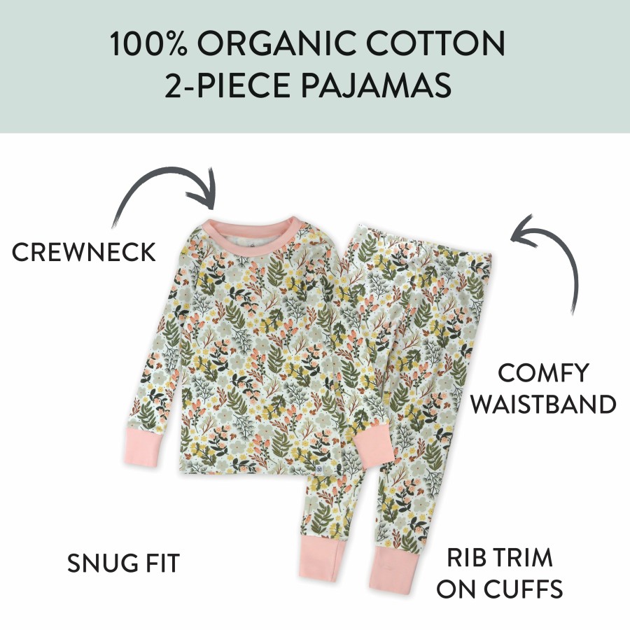 Baby (0-24M) Honest Baby Clothing | 2-Piece Organic Cotton Pajamas Scottish Ivy