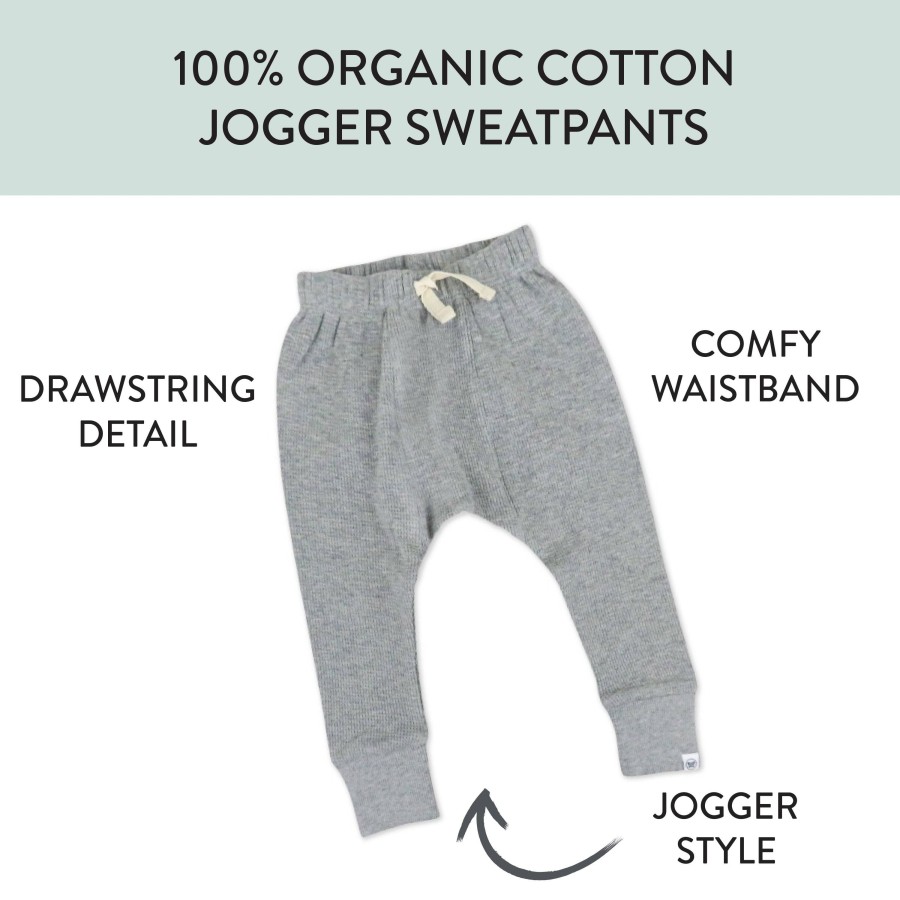 Toddler (2-5T) Honest Baby Clothing | Toddler Lounge Life Pant Gray Heather