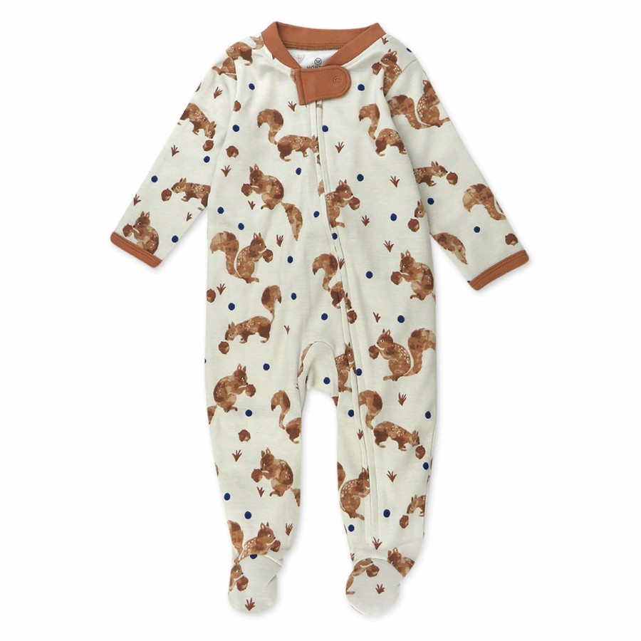 Baby (0-24M) Honest Baby Clothing | Organic Cotton Holiday Pajamas Nuts